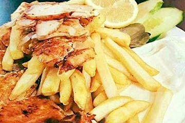 Shawarma and Fries